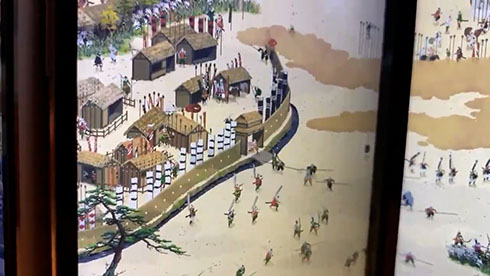 『関ケ原合戦図屏風』左中央下