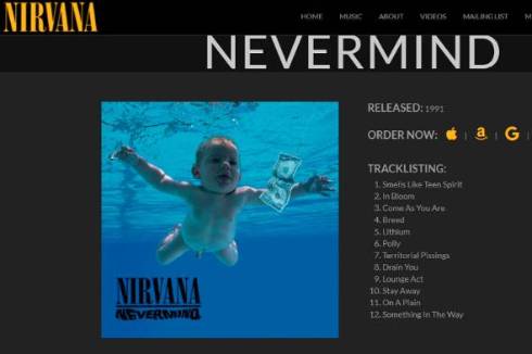 ニルヴァーナ ネヴァーマインド