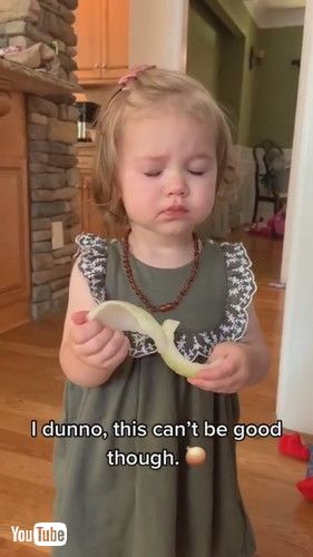 「Toddler Eats Raw Onions Even When it Makes her Eyes Water - 1221268」