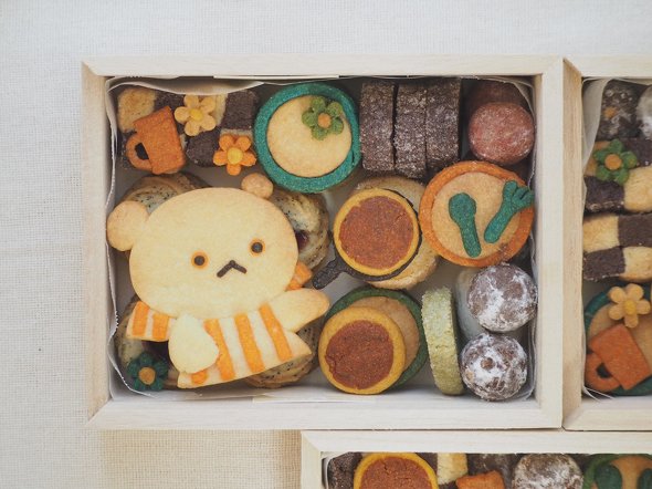 しろくまちゃんのクッキー