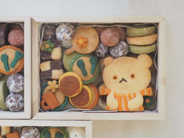 しろくまちゃんのクッキー