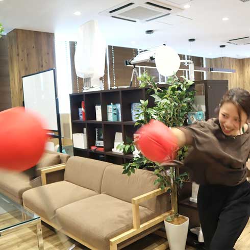 パンチングボール ウチデ・ナグール サンコー ストレス解消