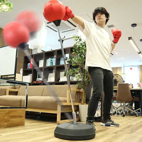 パンチングボール ウチデ・ナグール サンコー ストレス解消