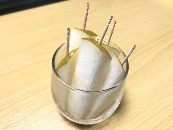 ja 全農 梨 切り方 スティック