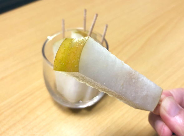 ja 全農 梨 切り方 スティック