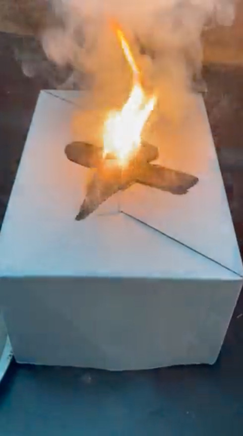 呪術を科学的に再現？　「呪いが強大すぎて燃えてしまう式神」がアニメみたいですごい