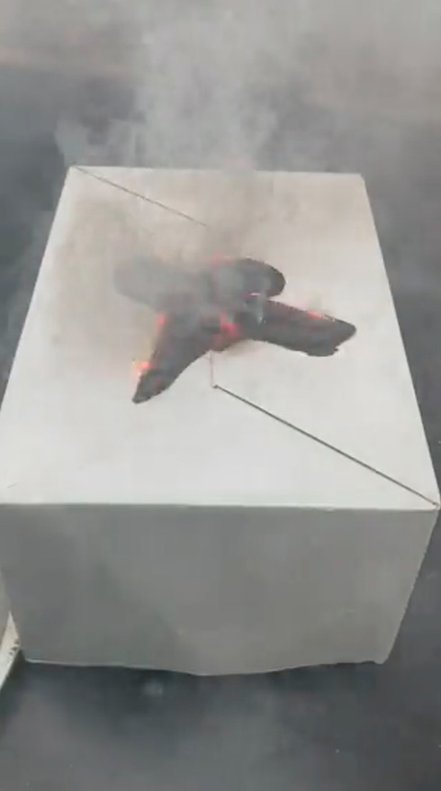 呪術を科学的に再現？　「呪いが強大すぎて燃えてしまう式神」がアニメみたいですごい