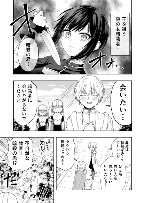 暗殺者 一目惚れ 王様 漫画 暗殺の君は殺せない