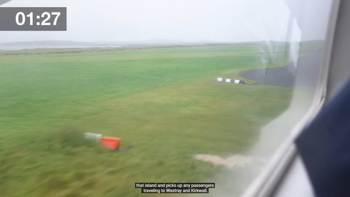 世界最短航空路線