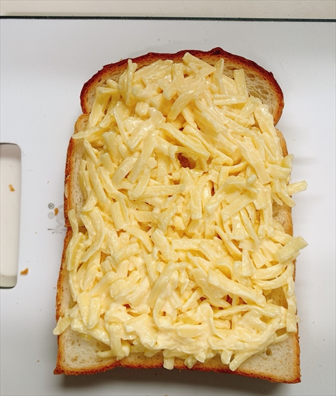 チーズトースト マヨネーズ