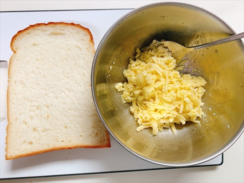 チーズトースト マヨネーズ