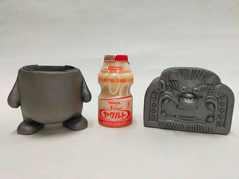 くだらないのに欲しくなる！　鬼瓦職人が作ったヤクルトケースの迫力がすごい