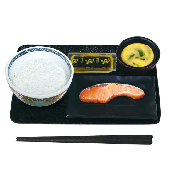 吉野家 ケンエレファント ミニチュア カプセルトイ 牛丼 定食