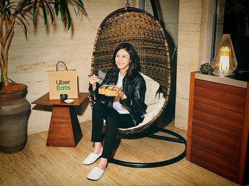 松嶋菜々子 Matt Uber Eats CM
