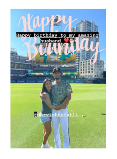 ダリブッシュ聖子 ダルビッシュ有 サンディエゴ・パドレス