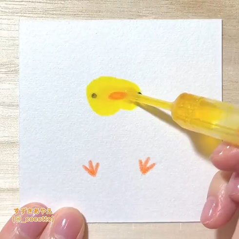 スポイト絵