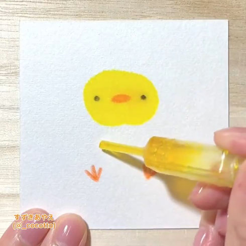 スポイト絵
