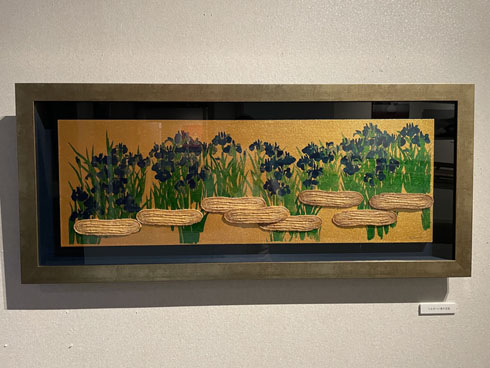 うなぎパイ燕子花図