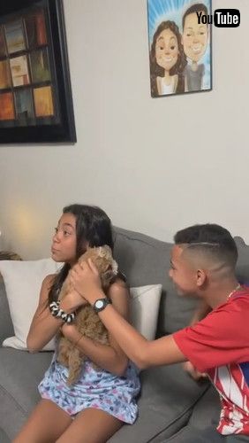 「Surprising Twins with A Puppy || ViralHog」