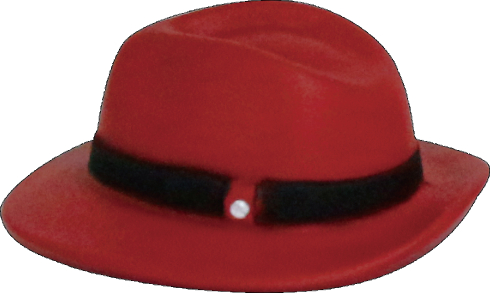 高級婦人帽子ミニチュア