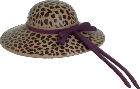 高級婦人帽子ミニチュア