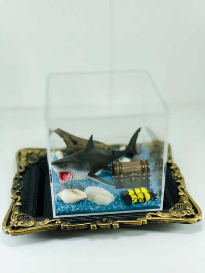 消臭ビーズ ジオラマ 水中 海