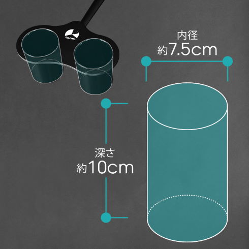 ゲーミングごくごく ビーズ Bauhutte ハンズフリー 水分補給 ハイドロアーム BMA-120HY