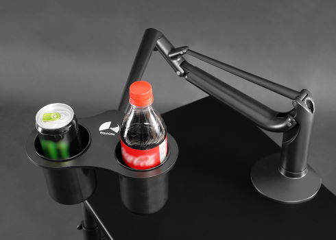 ゲーミングごくごく ビーズ Bauhutte ハンズフリー 水分補給 ハイドロアーム BMA-120HY