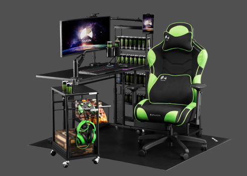 ゲーミングごくごく ビーズ Bauhutte ハンズフリー 水分補給 ハイドロアーム BMA-120HY