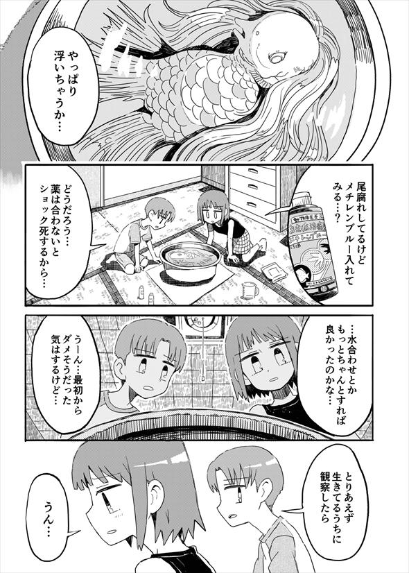 あの日の怪魚 漫画