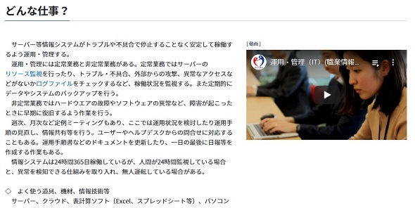 日本版O-NET