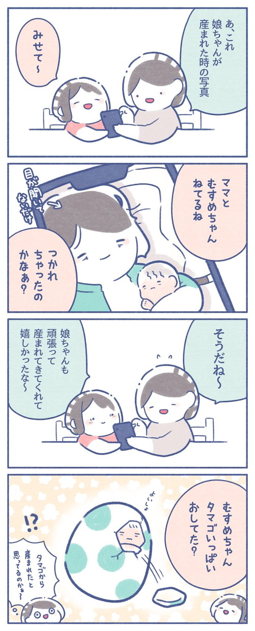 赤ちゃんはタマゴから？