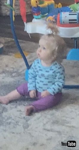 「Baby Sister Confused By Clarinet || ViralHog」