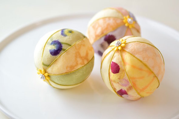 美しい手毬ケーキ