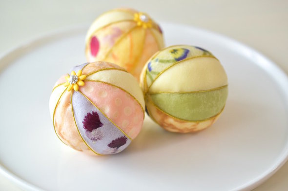 美しい手毬ケーキ