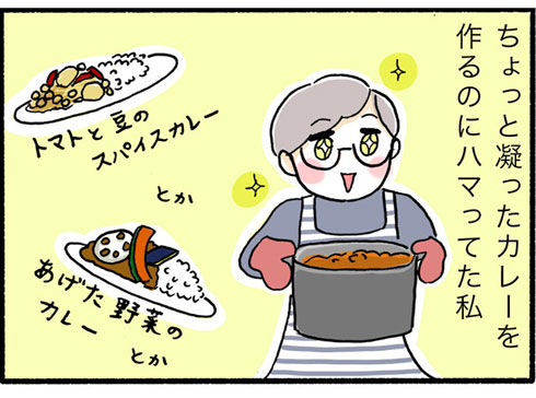 こだわりカレーを作る人の漫画