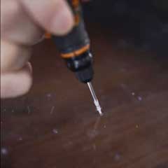 室内 雨の庭 制作