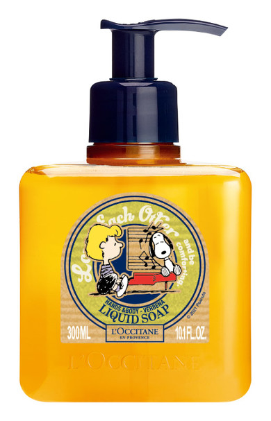 SNOOPY シア リキッドハンドソープ ヴァーベナ（2640円）