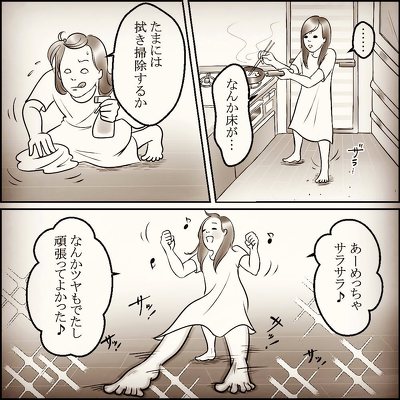 きれいにお掃除しても