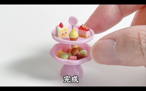 100均粘土でオシャレなアフタヌーンセット