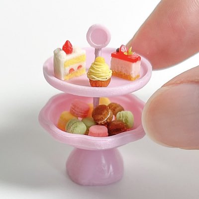 100均粘土でオシャレなアフタヌーンセット