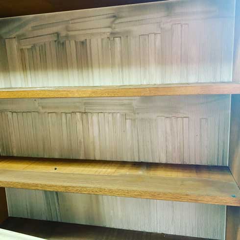 遺品整理 本棚 煙 跡 本の亡霊たち