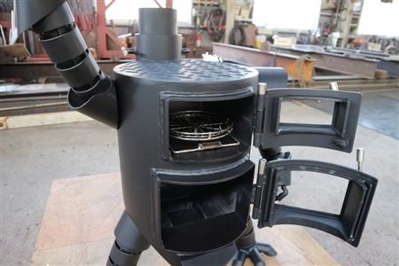 ロボット型薪ストーブ ロボット型薪ストーブ（サムライ）災害備蓄 防災グッズ ストーブ