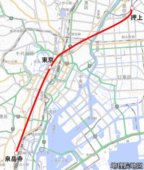 東京 鉄道 新路線