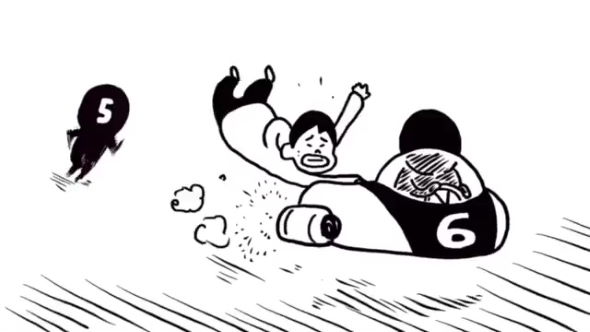 月日 早さ 動画 アニメ