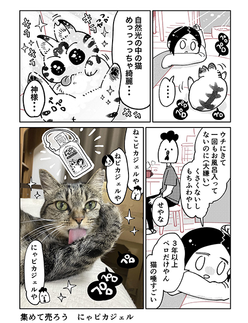 にゃピカジェル漫画