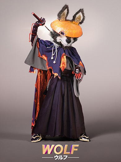 ザ・マスクド・シンガー ドラゴン3 Missテレビジョン エスカルゴ バード T-REX 連獅子 ネオンパンダ イカキング ニンジャ ローズ ウルフ アマビエ 正体 歌っているのは誰だ