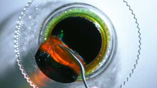 色の三原色 ゼリー シアン イエロー マゼンタ