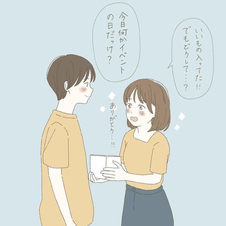 ショートケーキの日 カップル漫画