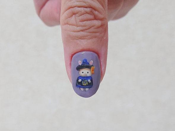 シルバニア ハロウィン ネイルアート